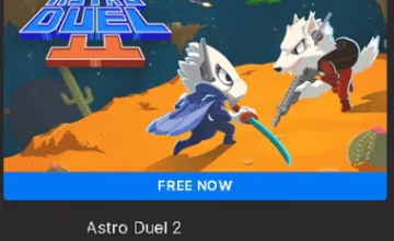 Astro Duel 2 Lands Free on Epic Games Store