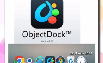 ObjectDock 3.0: macOS Dock for Windows 11