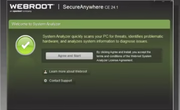 Webroot System Analyzer: PC Health Check-Up Simplified