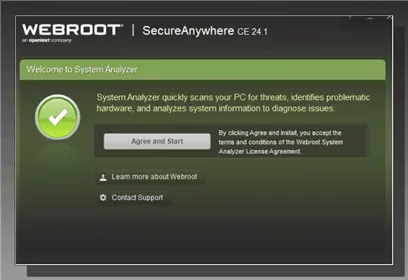 Webroot System Analyzer: PC Health Check-Up Simplified