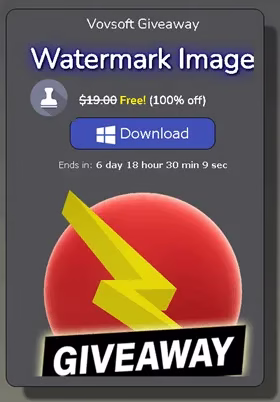Vovsoft Watermark Image Free License