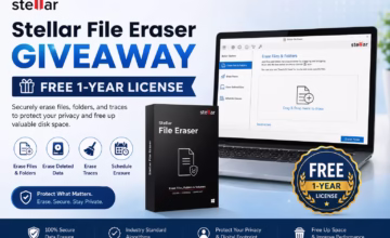 Stellar File Eraser Free License 2026 - Download & Secure File Wiping Tool Giveaway