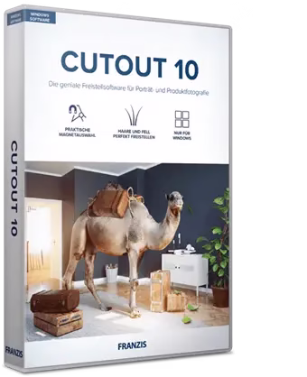FRANZIS CutOut 10 For Free - Cut objects for Perfect photo Montages[Windows]