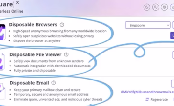 SquareX: Extension for Safe and Secure Browsing