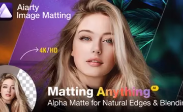 Aiarty Image Matting v2.0 Free License [AI based Background Removal Tool]