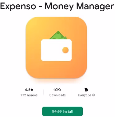 Expenso - Money Manager-Android App Now Free Expenso - Money Manager-Android App Now Free
