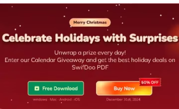 SwifDoo PDF’s 2024 Christmas Giveaway