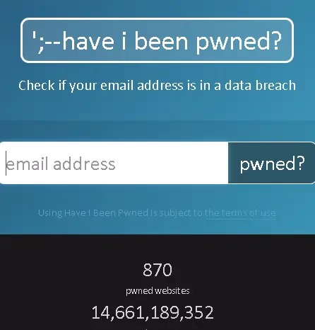 Have I Been Pwned? Check If Your Passwords Have Been Hacked