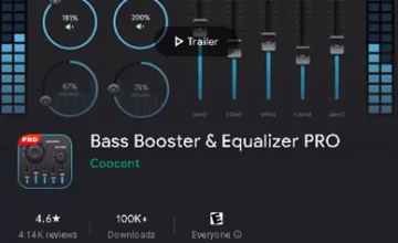 Booster & Equalizer PRO Android App Now Free