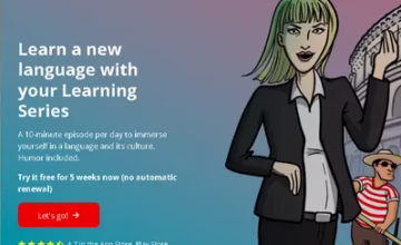 Gymglish Premium Free for 5 weeks - Learn Languages