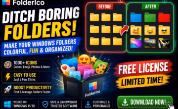 FolderIco 9.3.2 Free License: Ditch Boring Folders [Windows]