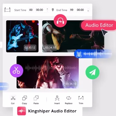 KingShiper Audio Editor Full Version for Free [Windows]