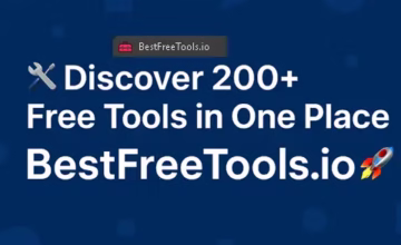 ✨ BestFreeTools.io: A Goldmine of Free Digital Tools 🧰