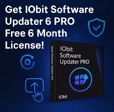 Get IObit Software Updater 8 Pro FREE for 6 Months