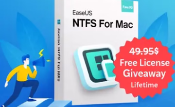 EaseUS NTFS for Mac: Free License Code