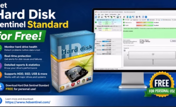 Hard Disk Sentinel Standard v6.30 for Free (HDSentinel)- Monitor HDD/SSD