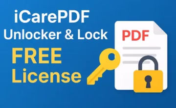 iCarePDF-PDF Lock & Unlocker FREE License Key