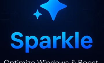 ✨ Sparkle: The Free, Open-Source Tool  for a Faster Windows PC