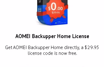 Get AOMEI Backupper Home Free License – Join “My Backup Story” Campaign & Win Cash Prizes 💰