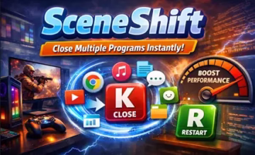 🔄 SceneShift: Instantly Close Background Apps & Boost Performance