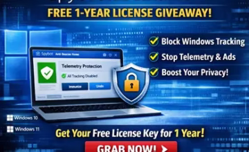 🔒 Grab Spybot Anti-Beacon Home: Free 1-Year License(Windows Privacy Booster)🛡️