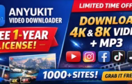 AnyUKit Video Downloader Free License (2026): Download 4K/8K Videos & MP3 from 1000+ Sites