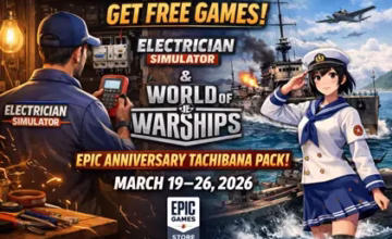 Get Electrician Simulator & World of Warships Tachibana Pack Free on Epic Games Store