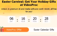 🎉 VideoProc Easter Carnival 2026: Get 21 Premium Software for Free! 🎁