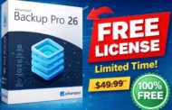 Ashampoo Backup Pro 26 FREE License Giveaway (2026) – Get Full Version Worth $49.99