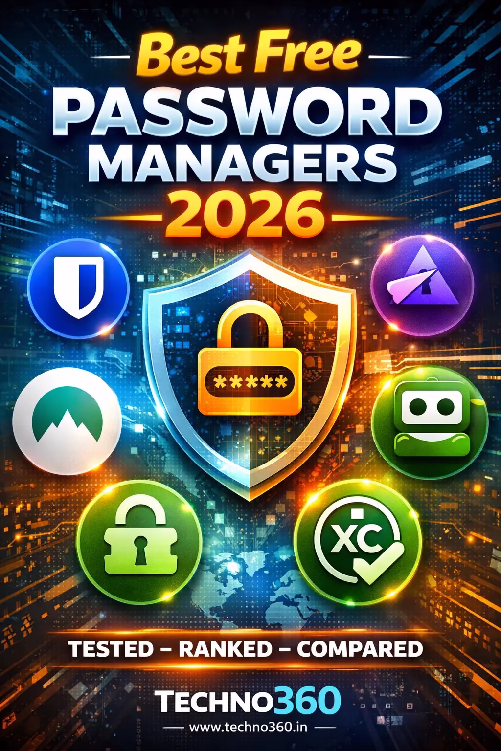 Best Free Password Managers in 2026: Tested, Ranked & Compared Best Free Password Managers in 2026: Tested, Ranked & Compared