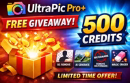 Get UltraPic Pro+ for Free – AI Photo Editor Giveaway with 500 Credits