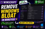 WinScript Review: Best Free Windows 11 Debloater & Optimizer?