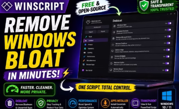 WinScript Review: Best Free Windows 11 Debloater & Optimizer?