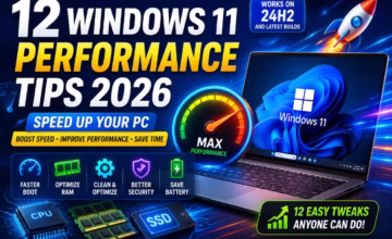 Windows 11 Performance Tips 2026: 12 Tweaks to Make Your PC Blazing Fast Right Now Windows 11 Performance Tips 2026: 12 Tweaks to Make Your PC Blazing Fast Right Now