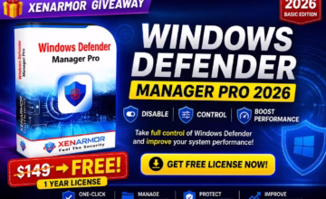 XenArmor Windows Defender Manager Pro 2026 Free 1-Year License