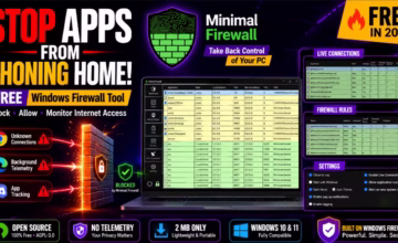 Minimal Firewall Review 2026 – Free Tool to Control Which Apps Access the Internet