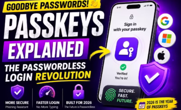Passkeys Explained: How Passwordless Login Works & Why You Need It in 2026