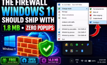 TinyWall: The 1.8 MB Firewall That Killed Every Popup on My Windows 11 PC