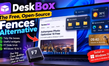 DeskBox Review: Free Fences Alternative That Hides Desktop Clutter
