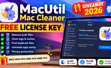 Free MacUtil License Key: Get the Paid Mac Cleaner at No Cost