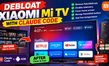 How to Debloat a Xiaomi Mi TV with Claude Code