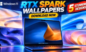 RTX Spark Wallpapers: Download All 5 Windows 11 Backgrounds