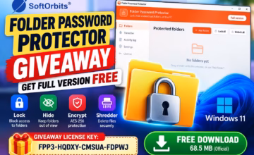 SoftOrbits Folder Password Protector Giveaway: Free Full Version License Key